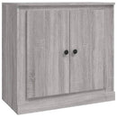 skænk 70x35,5x67,5 cm konstrueret træ grå sonoma-eg