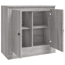 skænk 70x35,5x67,5 cm konstrueret træ grå sonoma-eg
