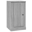 skænk 37,5x35,5x67,5 cm konstrueret træ grå sonoma-eg