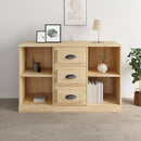 skænk 104,5x35,5x67,5 cm konstrueret træ sonoma-eg