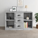 skænk 104,5x35,5x67,5 cm konstrueret træ betongrå