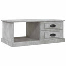 sofabord 90x50x35 cm konstrueret træ betongrå