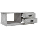 sofabord 90x50x35 cm konstrueret træ betongrå