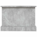 sofabord 90x50x35 cm konstrueret træ betongrå