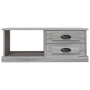 sofabord 90x50x35 cm konstrueret træ grå sonoma-eg