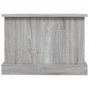 sofabord 90x50x35 cm konstrueret træ grå sonoma-eg