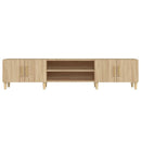 TV-skab Sonoma eg 180x31,5x40 cm konstrueret træ