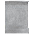 tv-bord 99,5x35,5x48 cm konstrueret træ betongrå