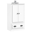 skænk 60x35,5x103,5 cm konstrueret træ hvid
