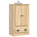 skænk 60x35,5x103,5 cm konstrueret træ sonoma-eg