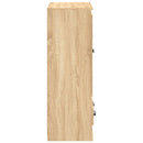 skænk 60x35,5x103,5 cm konstrueret træ sonoma-eg