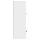skab 36x35,5x103,5 cm konstrueret træ hvid