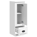 skab 36x35,5x103,5 cm konstrueret træ hvid