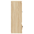 skab 36x35,5x103,5 cm konstrueret træ sonoma-eg