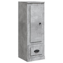 skab 36x35,5x103,5 cm konstrueret træ betongrå