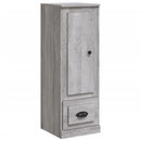 skab 36x35,5x103,5 cm konstrueret træ grå sonoma-eg