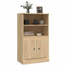 skænk 60x35,5x103,5 cm konstrueret træ sonoma-eg