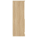 skænk 60x35,5x103,5 cm konstrueret træ sonoma-eg
