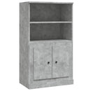 skænk 60x35,5x103,5 cm konstrueret træ betongrå