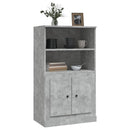 skænk 60x35,5x103,5 cm konstrueret træ betongrå