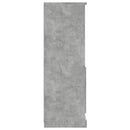 skænk 60x35,5x103,5 cm konstrueret træ betongrå