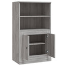 skænk 60x35,5x103,5 cm konstrueret træ grå sonoma-eg