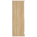 skab 36x35,5x103,5 cm konstrueret træ sonoma-eg