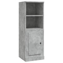 skab 36x35,5x103,5 cm konstrueret træ betongrå
