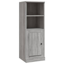 skab 36x35,5x103,5 cm konstrueret træ grå sonoma-eg
