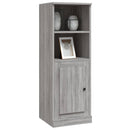 skab 36x35,5x103,5 cm konstrueret træ grå sonoma-eg