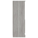 skab 36x35,5x103,5 cm konstrueret træ grå sonoma-eg