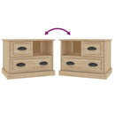sengebord 60x39x45 cm sonoma-eg