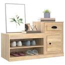 skoreol 100x42x60 cm konstrueret træ sonoma-eg