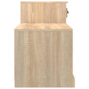 skoreol 100x42x60 cm konstrueret træ sonoma-eg
