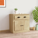 skænk 70x35,5x67,5 cm konstrueret træ sonoma-eg
