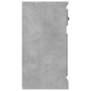 skænk 70x35,5x67,5 cm konstrueret træ betongrå
