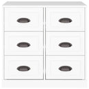 skænk 70x35,5x67,5 cm konstrueret træ hvid