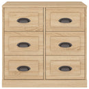 skænk 70x35,5x67,5 cm konstrueret træ sonoma-eg