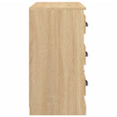 skænk 70x35,5x67,5 cm konstrueret træ sonoma-eg