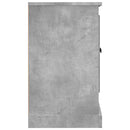 skænk 100x35,5x60 cm konstrueret træ betongrå