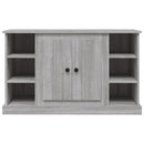 skænk 100x35,5x60 cm konstrueret træ grå sonoma-eg