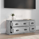 tv-bord 100x35,5x45 cm konstrueret træ betongrå