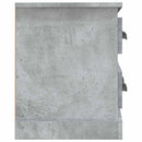 tv-bord 100x35,5x45 cm konstrueret træ betongrå