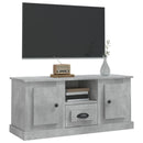 tv-bord 100x35,5x45 cm konstrueret træ betongrå