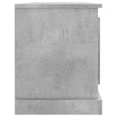 tv-bord 100x35,5x45 cm konstrueret træ betongrå