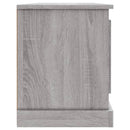 tv-bord 100x35,5x45 cm konstrueret træ grå sonoma-eg