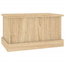opbevaringskasse sonoma eg 50x30x28 cm konstrueret træ