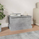 opbevaringskasse 50x30x28 cm konstrueret træ betongrå