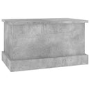 opbevaringskasse 50x30x28 cm konstrueret træ betongrå