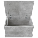 opbevaringskasse 50x30x28 cm konstrueret træ betongrå